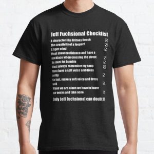 Jeff Fuchsional Checklist - Unus Annus Classic T-Shirt RB0906 product Offical Unus Annus Merch