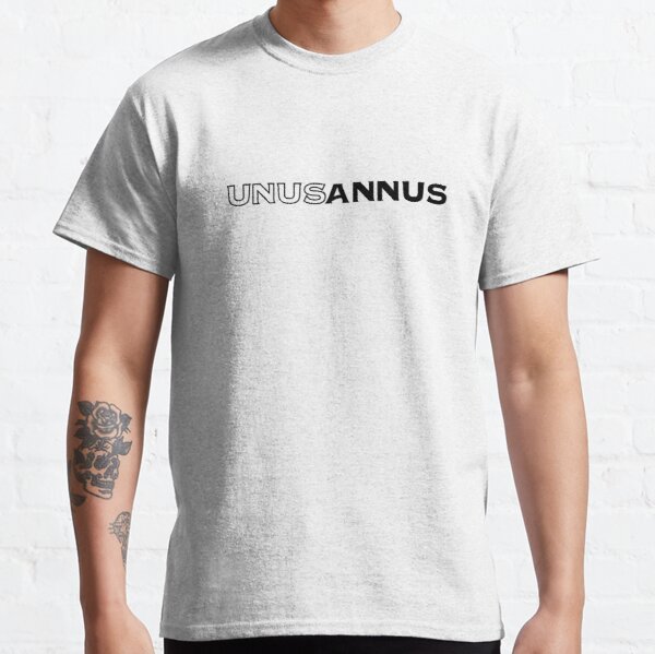 Unus Annus (black text) Classic T-Shirt RB0906 product Offical Unus Annus Merch