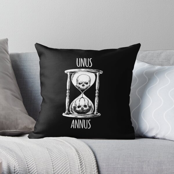 Unus Annus - Unus annus split - Unus annus hourglass Throw Pillow RB0906 product Offical Unus Annus Merch