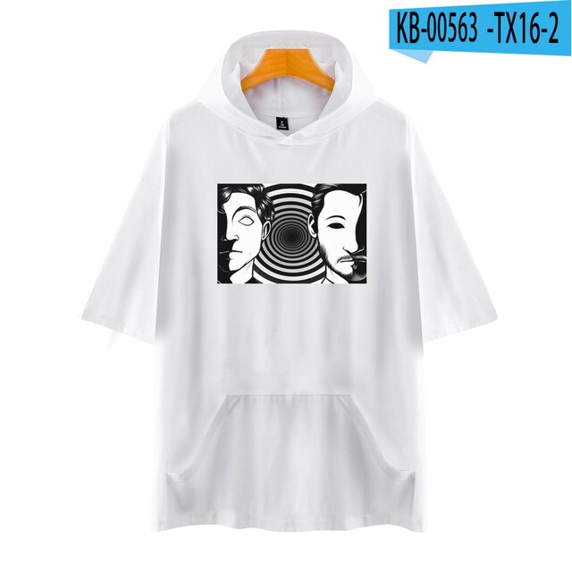 2021 Unus Annus hoodie T shirts Unisex Short Sleeve Hooded Women Men s Tshirts Harajuku Streetwear 11.jpg 640x640 11 - Unus Annus Store