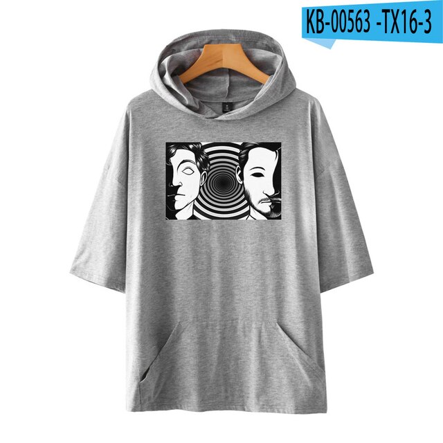 2021 Unus Annus hoodie T shirts Unisex Short Sleeve Hooded Women Men s Tshirts Harajuku Streetwear 12.jpg 640x640 12 - Unus Annus Store
