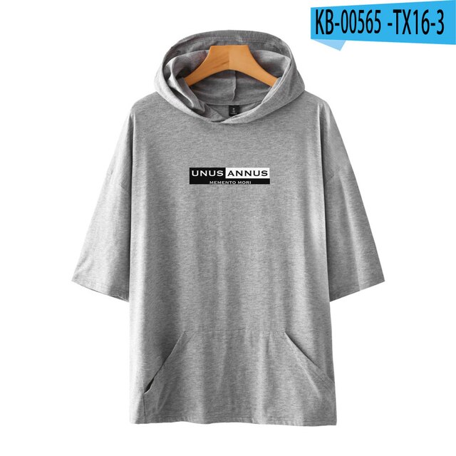 2021 Unus Annus hoodie T shirts Unisex Short Sleeve Hooded Women Men s Tshirts Harajuku Streetwear 22.jpg 640x640 22 - Unus Annus Store