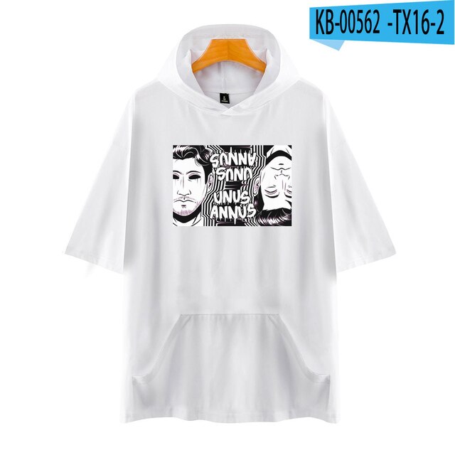 2021 Unus Annus hoodie T shirts Unisex Short Sleeve Hooded Women Men s Tshirts Harajuku Streetwear 6.jpg 640x640 6 - Unus Annus Store
