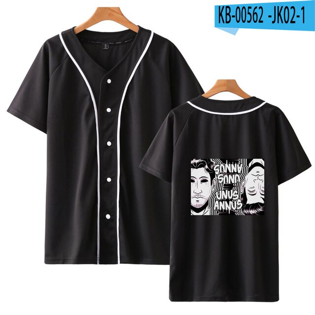 2021 new Unus Annus T Shirt Baseball T shirts Women Mens Summer Short Sleeve tops Harajuku 2.jpg 640x640 2 - Unus Annus Store