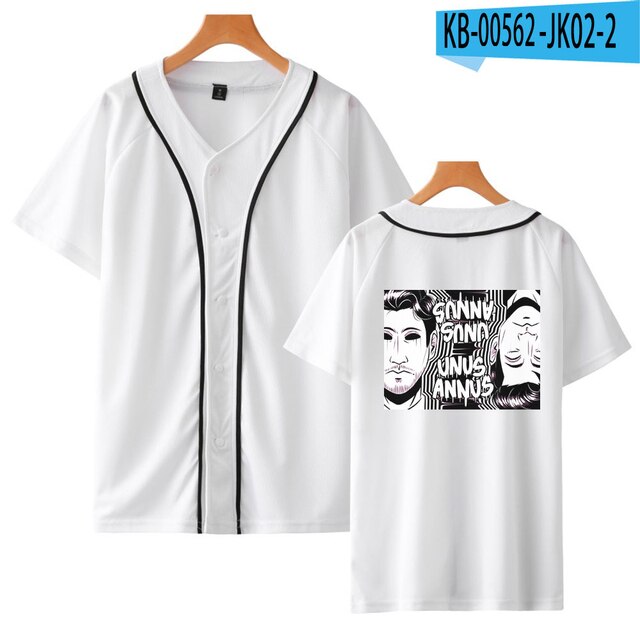 2021 new Unus Annus T Shirt Baseball T shirts Women Mens Summer Short Sleeve tops Harajuku 3.jpg 640x640 3 - Unus Annus Store