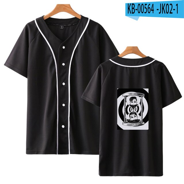 2021 new Unus Annus T Shirt Baseball T shirts Women Mens Summer Short Sleeve tops Harajuku 6.jpg 640x640 6 - Unus Annus Store